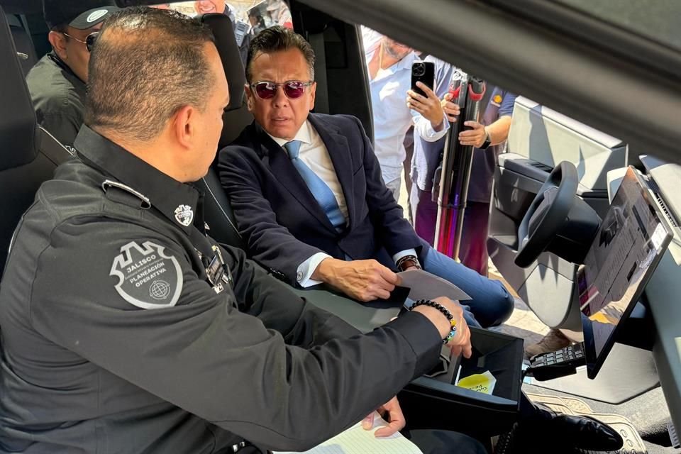 Las tres cybertrucks adquiridas se utilizarán para labores de inteligencia.