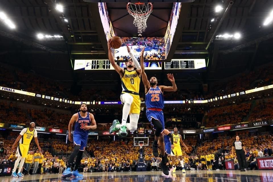 Tyrese Haliburton fue el motor de Indiana con 32 puntos, 12 rebotes y 15 asistencias.