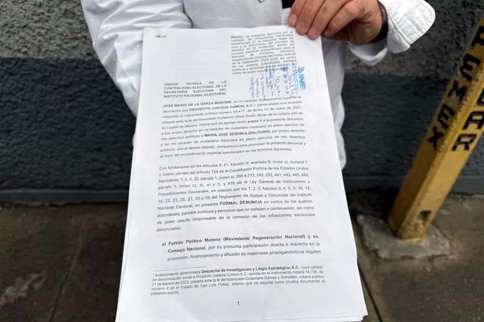La Secretaria Montiel fue señalada por 'la utilización de los servidores de la nación'.