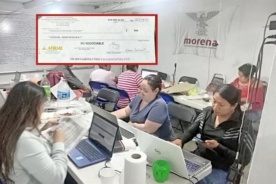 Gobierno de CDMX lleva 3 meses financiando operación para acarrear personas y votar el domingo por candidatos predefinidos en un acordeón.