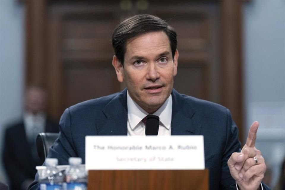 El Secretario de Estado de Estados Unidos, Marco Rubio, testifica en el Capitolio, Washington, el miércoles 21 de mayo de 2025.