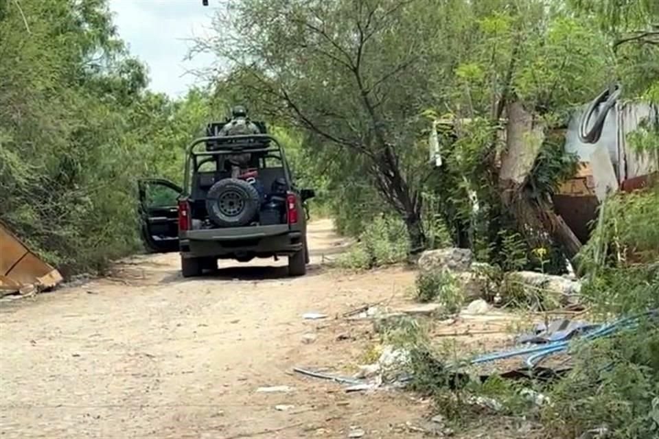 Se informó que los cuerpos fueron encontrados en un predio de la Colonia Aquiles Serdán.