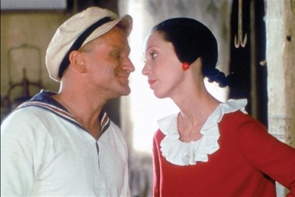 Según el productor Barry Diller, el set del filme 'Popeye', de 1980, con Robin Williams, estuvo repleto de cocaína en grandes cantidades.