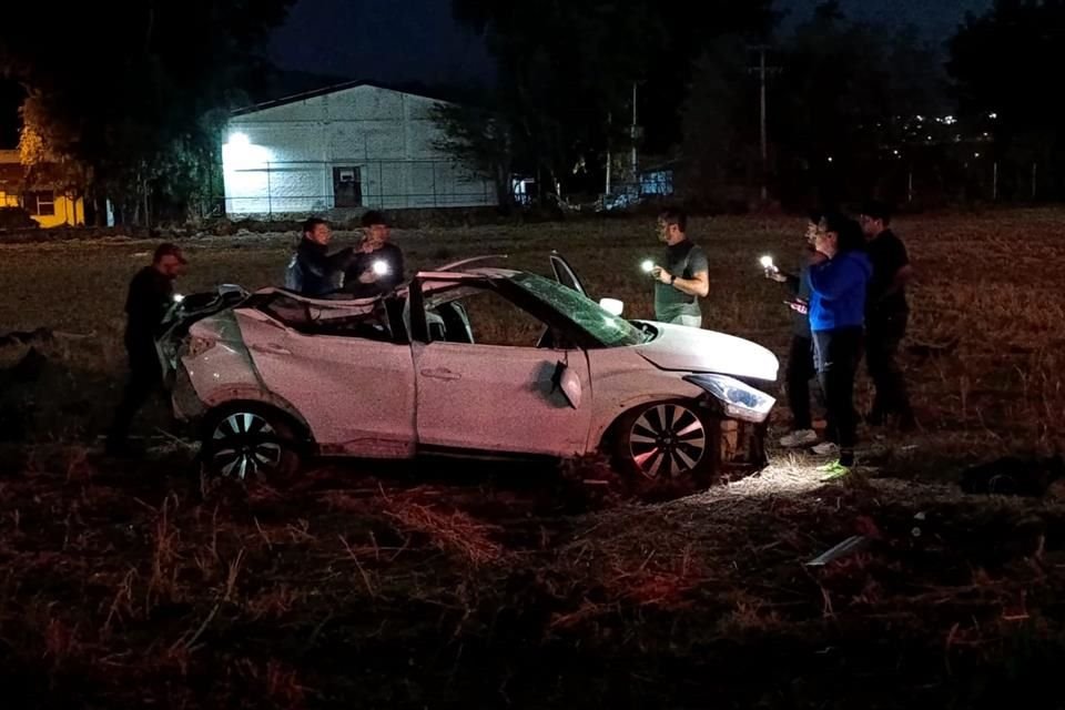 El accidente tuvo lugar sobre López Mateos, cerca del ingreso a Ciudad Bugambilias.