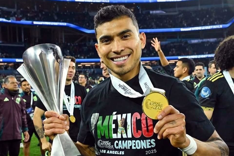 Pineda no teme al reto de ser el líder del Tri.
