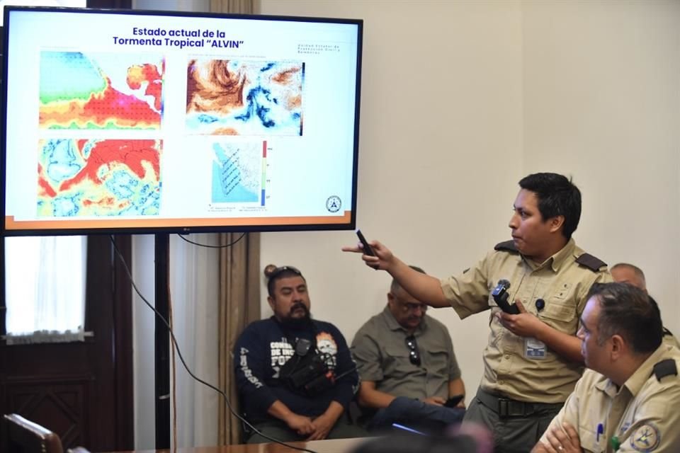 El Comité Estatal de Emergencias se declaró en sesión permanente para dar seguimiento puntual a la evolución de éste y otros fenómenos meteorológicos.