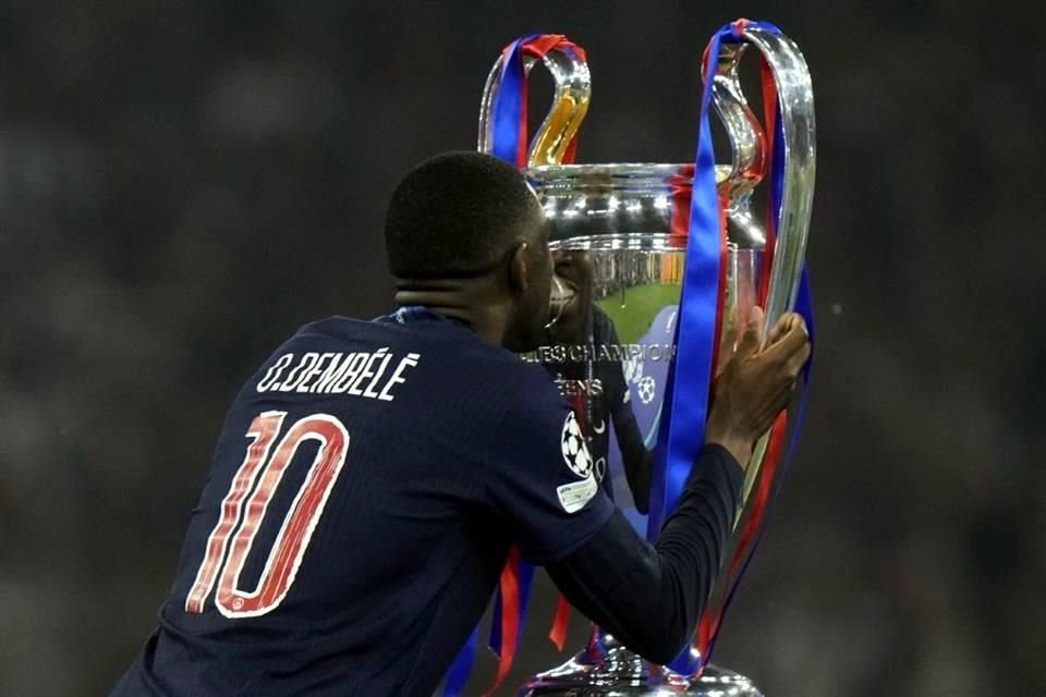 Ousmane Dembelé aseguró que el Paris Saint-Germain se merece el título de la Champions.