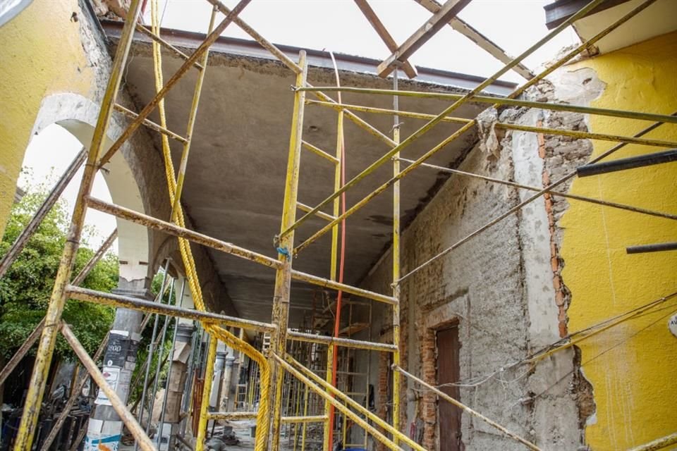 Avances de Obra en el Parián en Tlaquepaque.