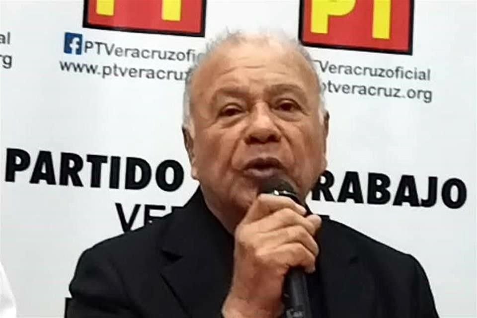 El senador Alberto Anaya, líder del PT, reconoció que al romper con Morena en Veracruz pudo crecer con candidatos propios.