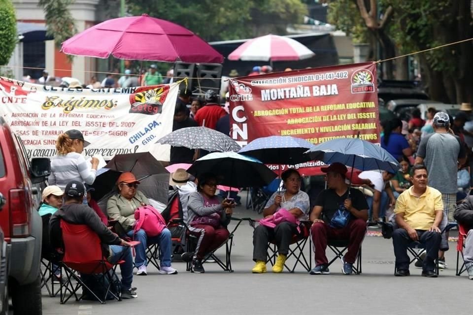La noche de este lunes, contarán cuántos miembros de cada Sección conforman a la Coordinadora en la Ciudad de México para movilizarse.