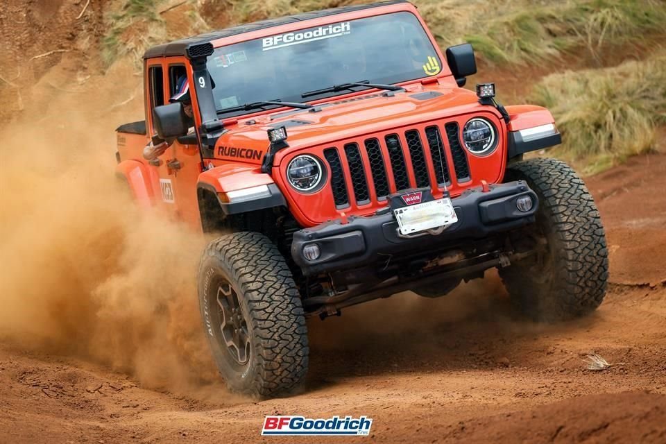 La familia All Terrain de BF Goodrich está compuesta por: KO3, KO2, KM3,HD y TT