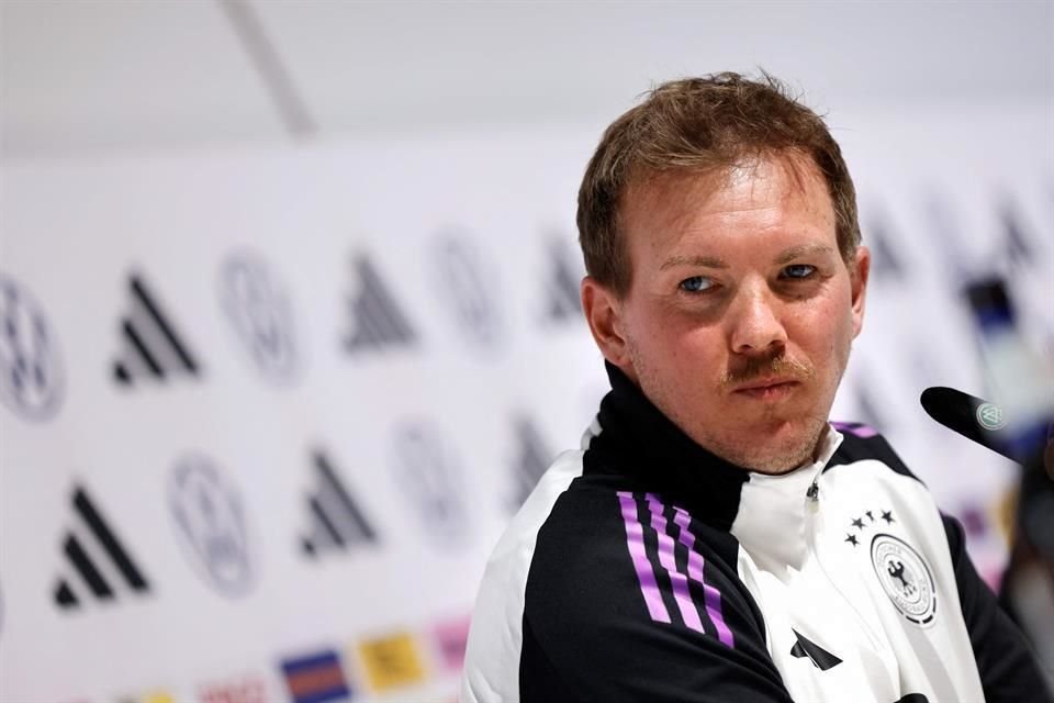Julian Nagelsmann confía en que Alemania muestre buen futbol en la Nations League.