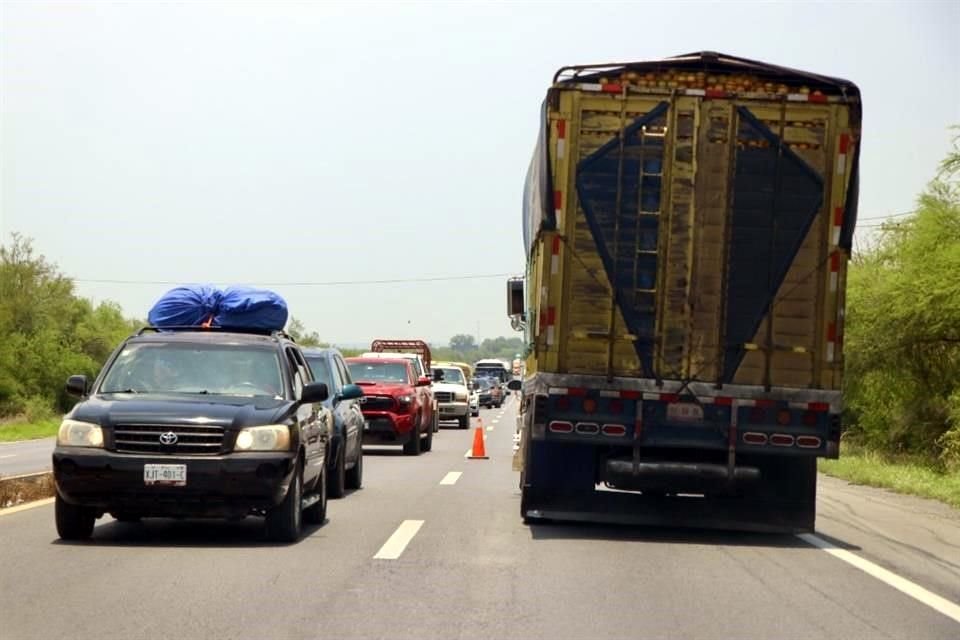 A la altura de los kilómetros 171 y 169 se realizó la incorporación para afiliarse ambas vías.