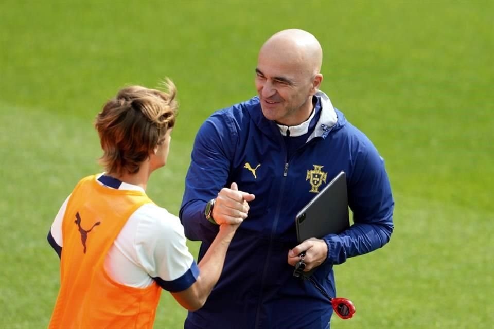 Roberto Martínez espera que Portugal sea contagiado de los campeones de la Champions.