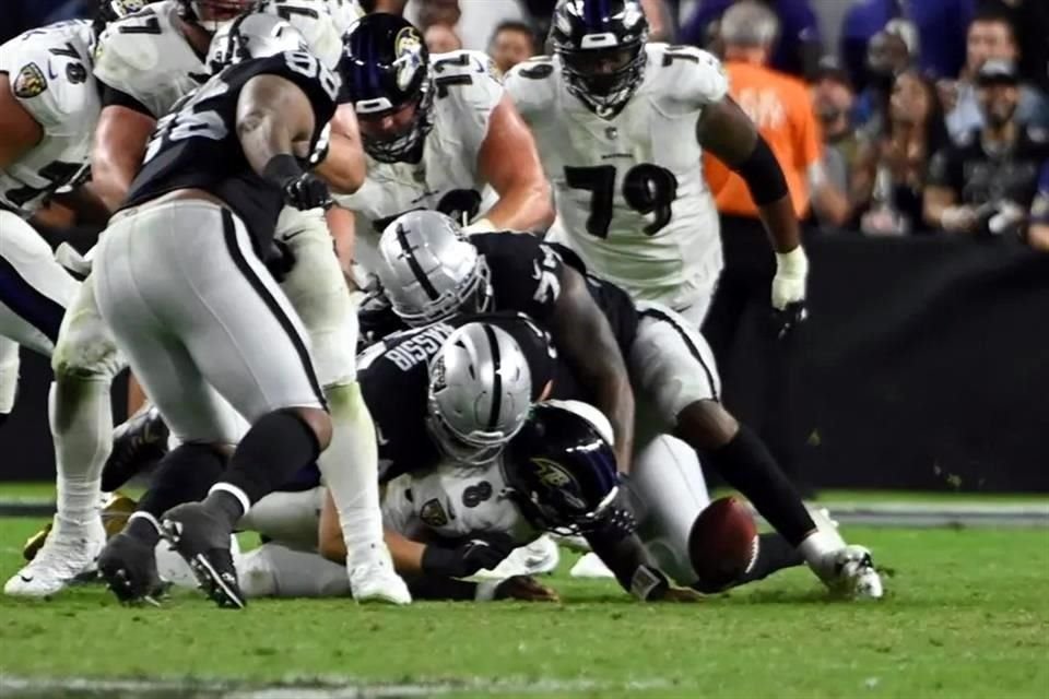 Nassib logró una captura clave en aquel partido con Ravens.