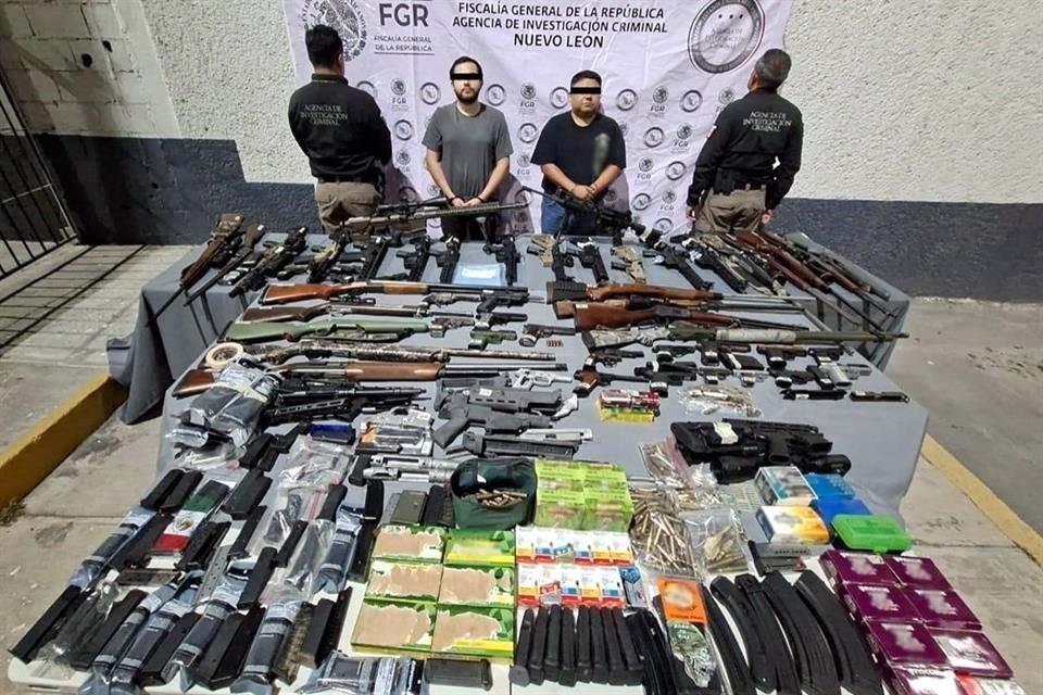 Las fuerzas de seguridad realizaron dos cateos en la capital neoleonesa.