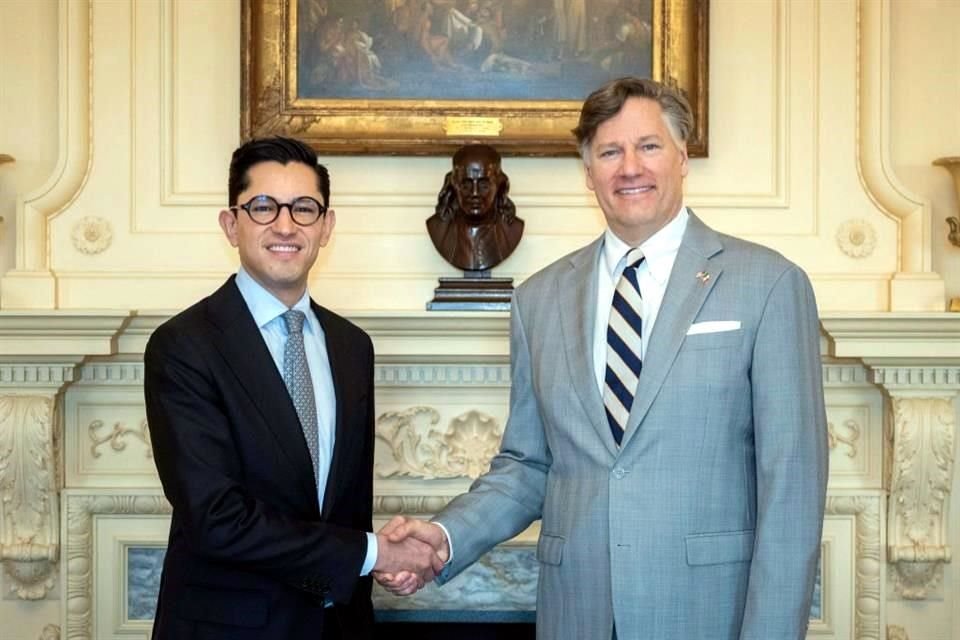 Landau fue Embajador de Estados Unidos en el País durante la primera presidencia de Donald Trump.