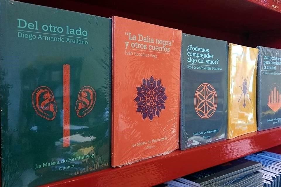 Libros publicados a partir de la convocatoria La Maleta de Hemingway.