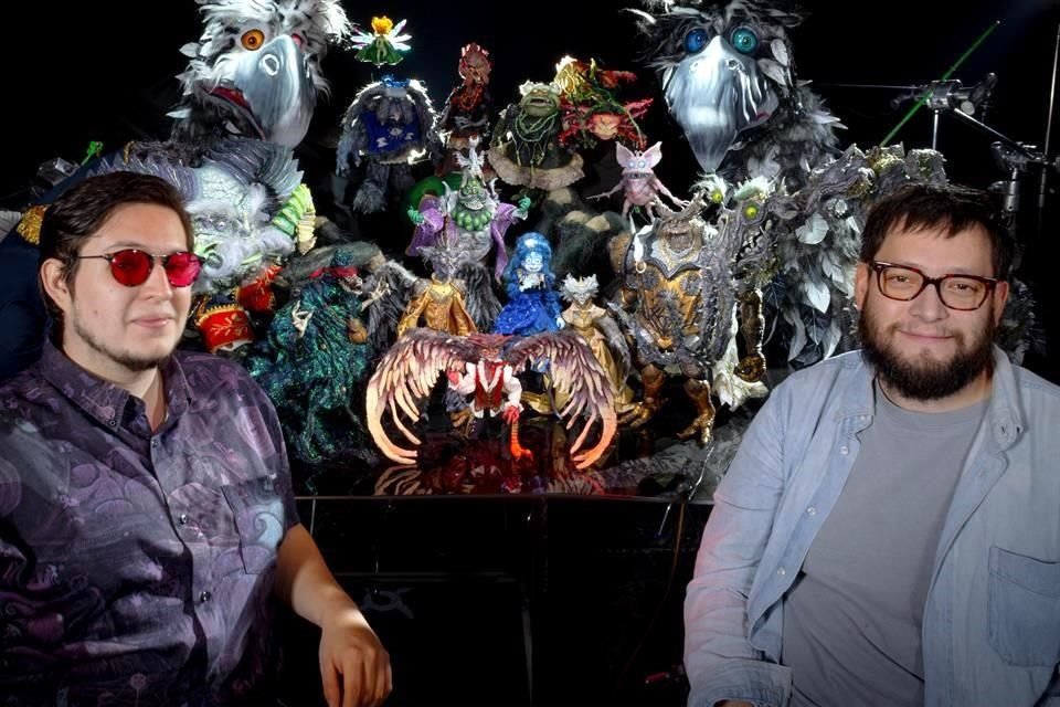 Los cineastas Roy y Arturo Ambriz.