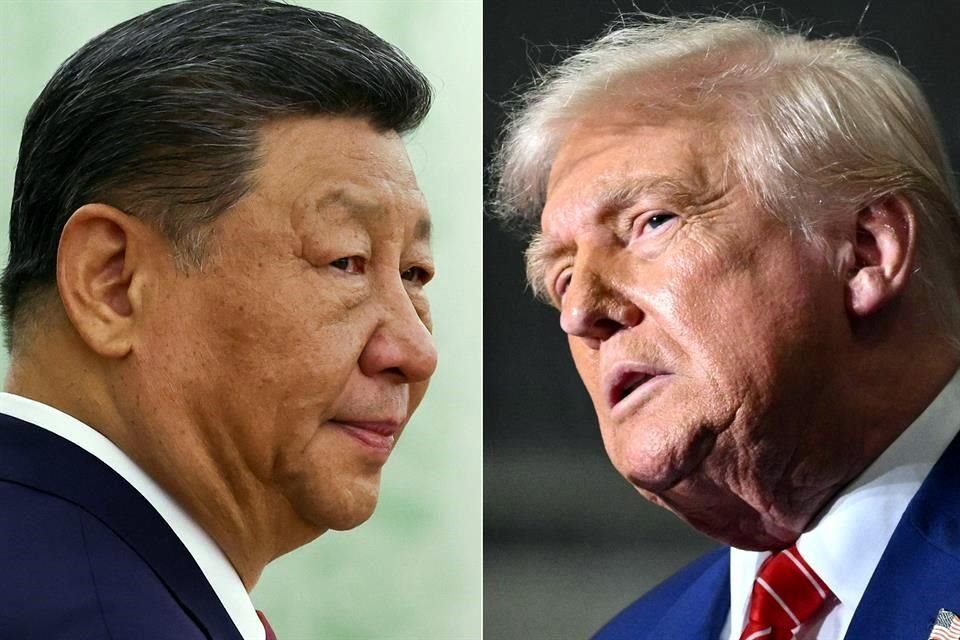 El Presidente Donald Trump y el líder chino, Xi Jinping, sostuvieron llamada en momento en que negociaciones arancelarias están estancadas.