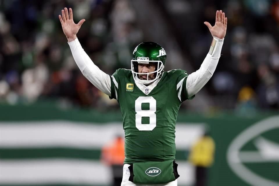 Rodgers jugó con los Jets en 2024.
