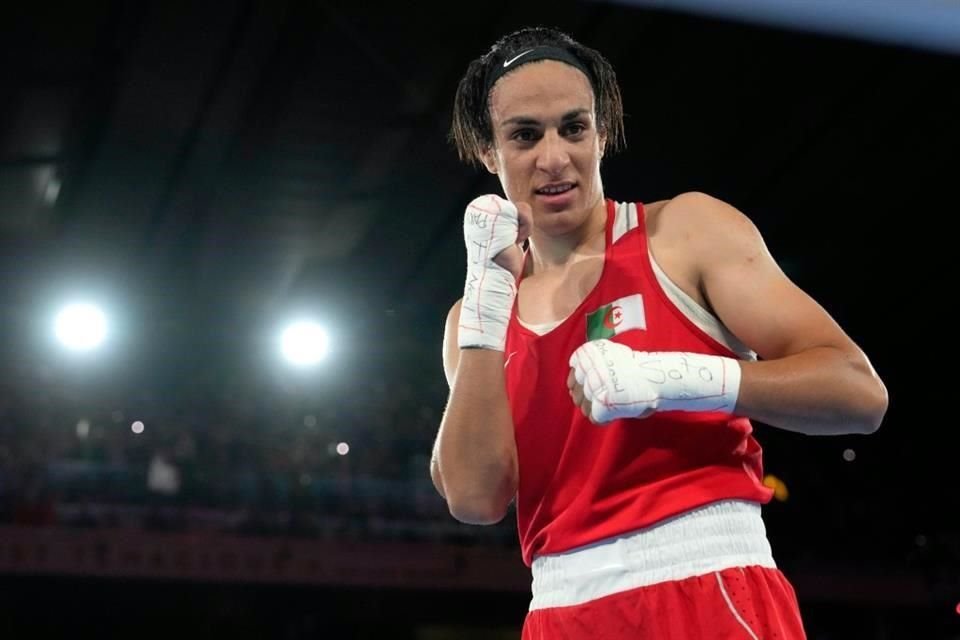 Imane Khelif es campeona olímpica.