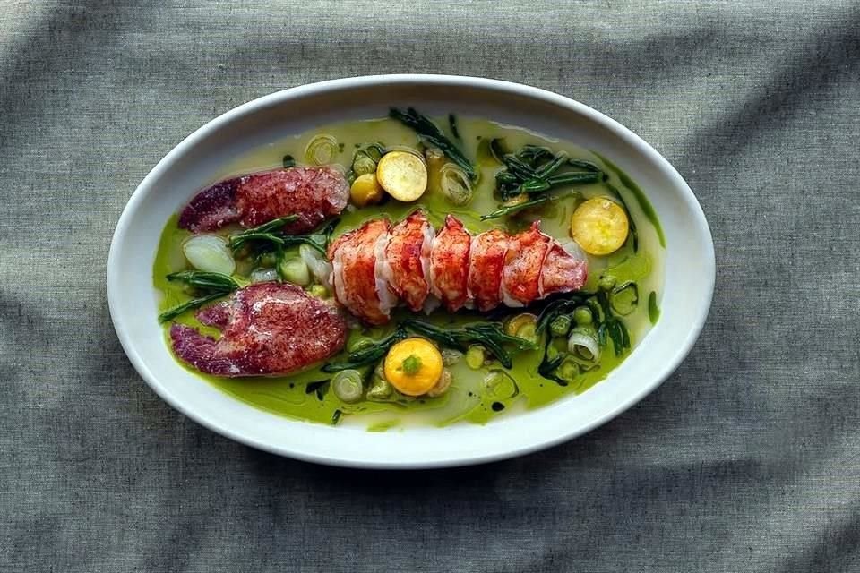 La cocina franca de Alcalde está inspirada en los ingredientes de México.