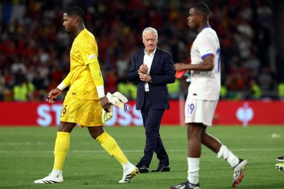 Didier Deschamps sabe que su equipo reaccionó y mostró buenas cosas, pero también sabe que cometieron muchos errores.