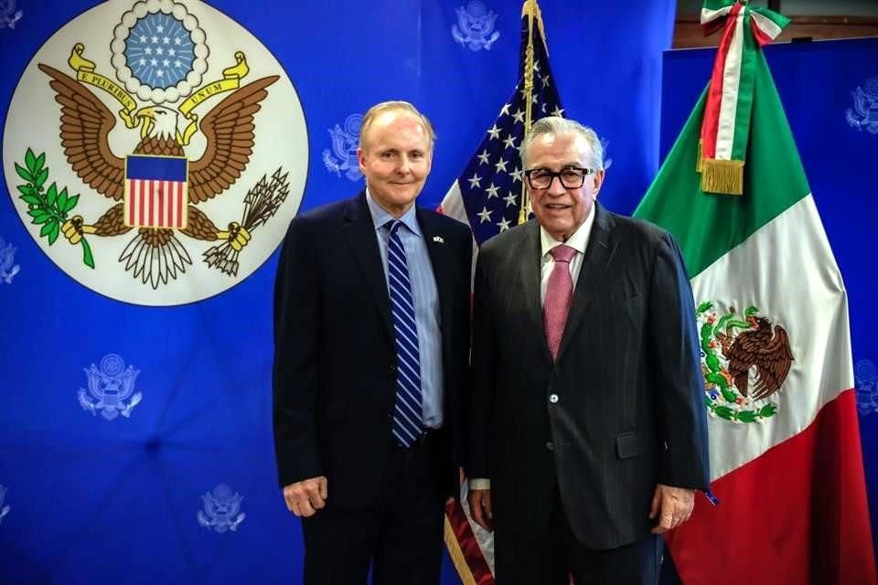 El Cónsul Tim Stater, quien recibió al Gobernador Rubén Rocha, asumió el cargo en septiembre del año pasado.