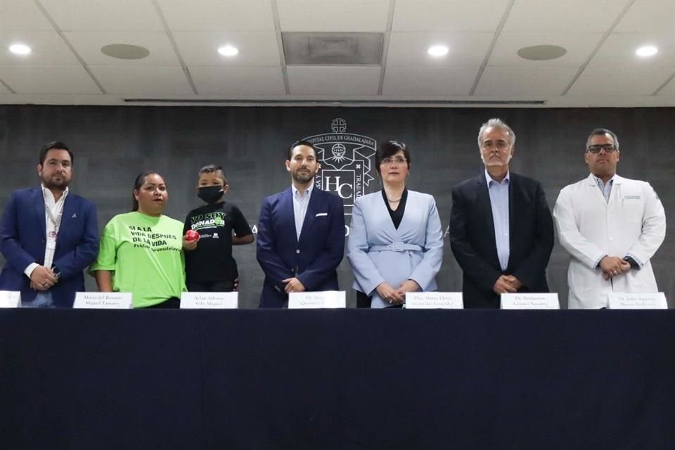 Conmemoración por el Día Mundial de los Pacientes Trasplantados en el Hospital Civil de Guadalajara.