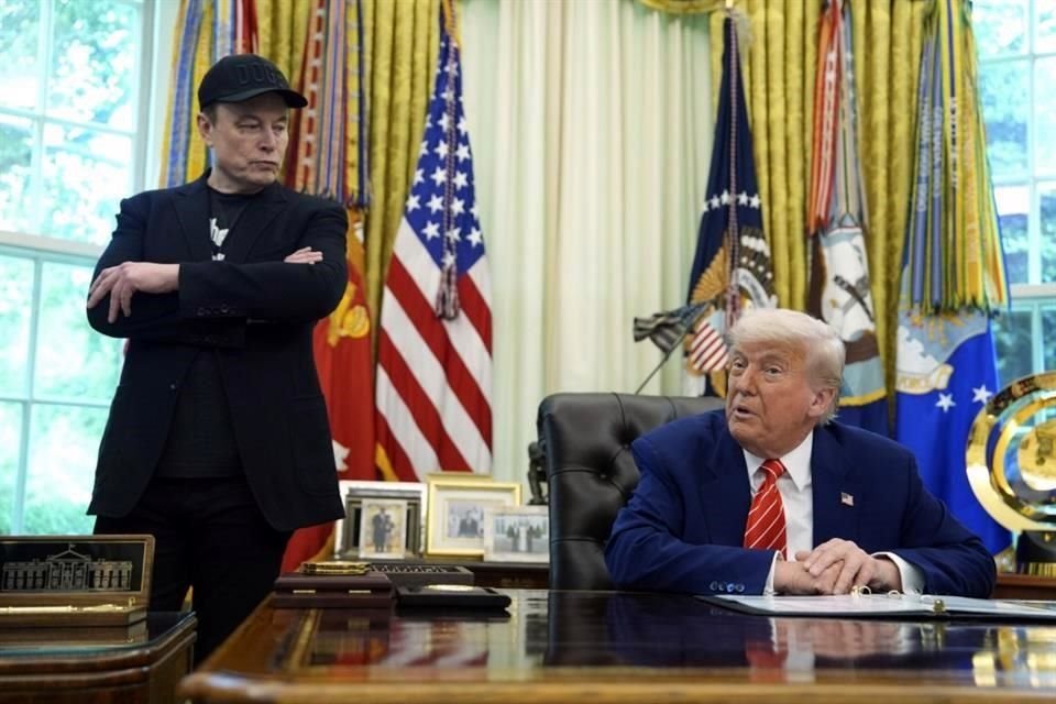 Donald Trump responsabiliza el comportamiento 'erratico' de Musk en las últimas 24 horas por el efecto de drogas, revelaron fuentes al NYT.