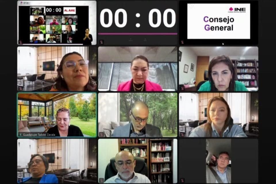 El Consejo General del INE reportó el 100 por ciento de actas computadas para la Suprema Corte y Tribunal de Disciplina, mientras que para el tribunal electoral se cuenta con un 9.99 por ciento.