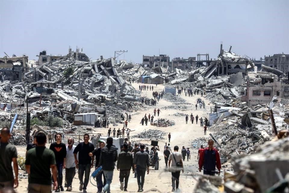 Al menos 36 personas murieron por ataques de las fuerzas israelíes en la Franja de Gaza, seis de ellas cerca de un centro de ayuda.