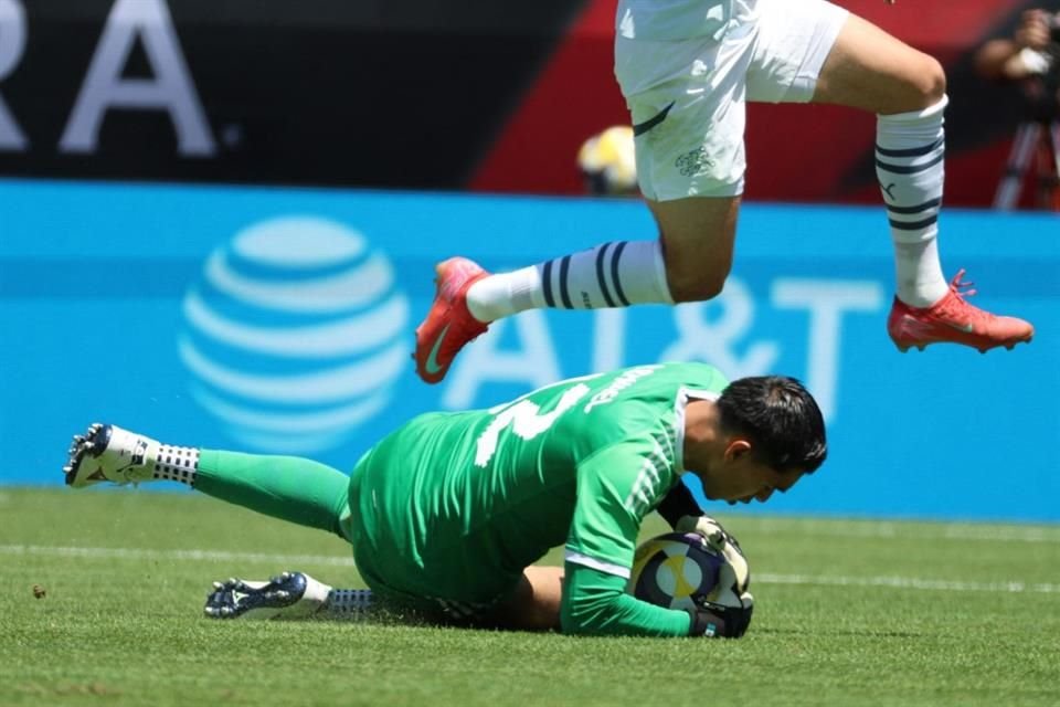 Raúl Rangel recibió cuatro goles.
