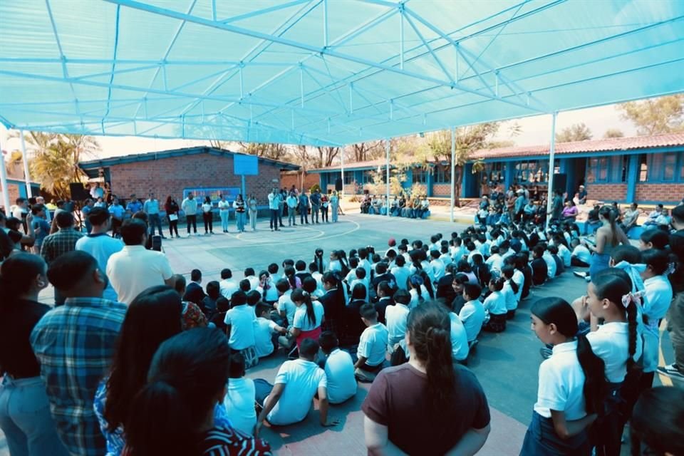 Invertirán ahí 5 millones de pesos en la colocación de malla sombra, remodelarán la dirección y los sanitarios; además, harán adecuaciones en la infraestructura.