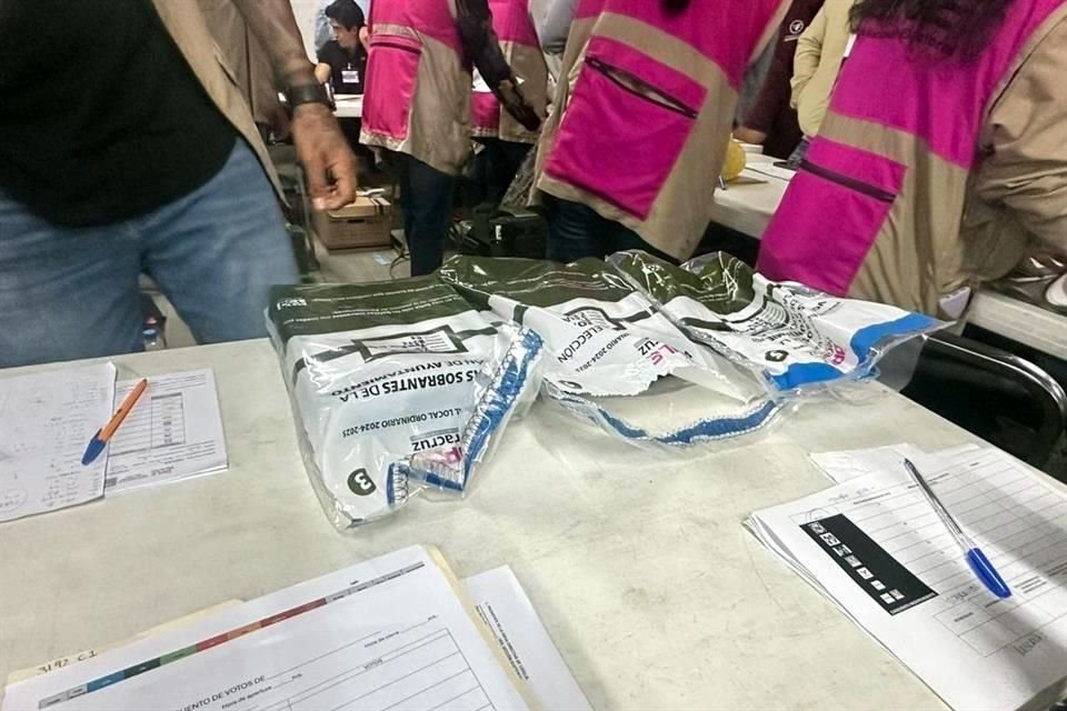 MC acusó violaciones en la la cadena de custodia de los paquetes electorales.