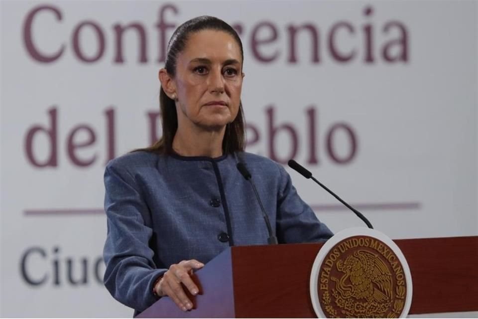 Claudia Sheinbaum, Presidenta de México.