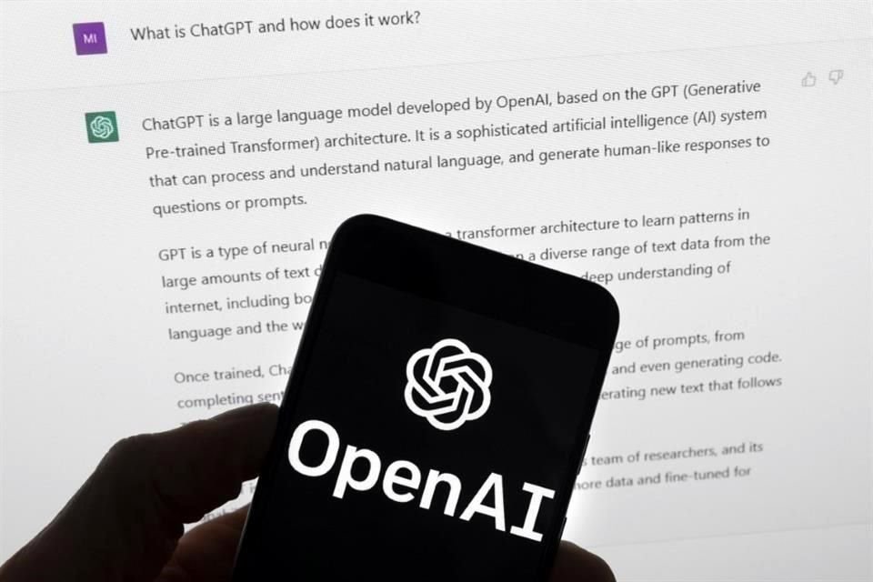 La cifra incluye los ingresos de los productos de consumo de la compañía, los productos comerciales ChatGPT y su API, dice un portavoz de OpenAI.