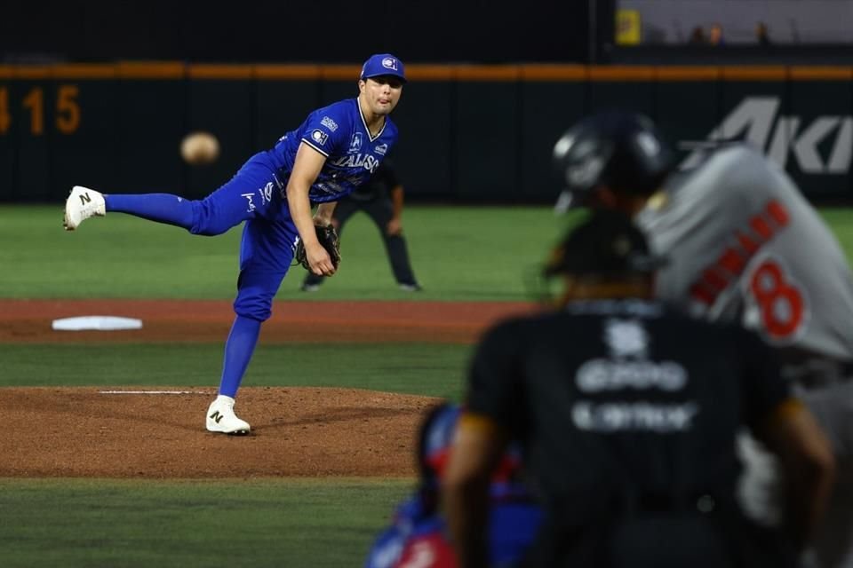 Con una joya de pitcheo y maderazos a la hora cero, Charros de Jalisco vencieron 7-3 a los Tigres de Quintana Roo en el primero de la serie.