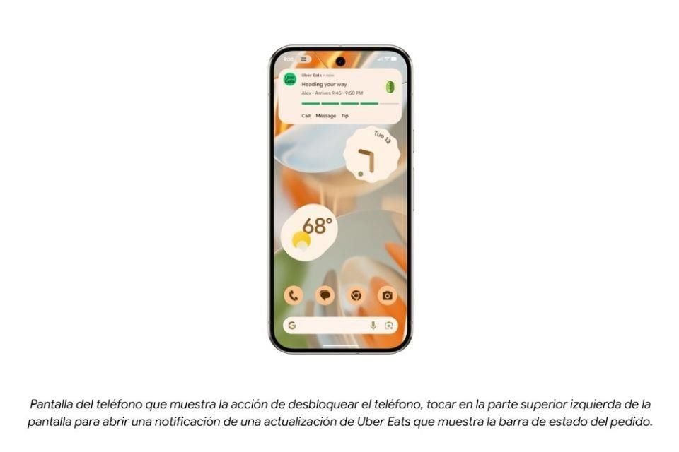 Con la nueva actualización, las aplicaciones de mensajería o taxi estabilizarán la visualización en tiempo real de la entrega o llegada.