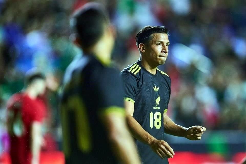 Ángel Sepúlveda fue otro de los que recibió la oportunidad de ser titular, pero tuvo pocas llegadas en el área turca.
