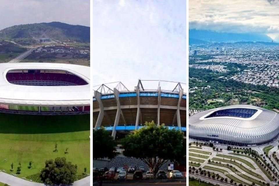 Se trabajan para que las tres sedes mexicanas estén listas para la próxima Copa del Mundo.
