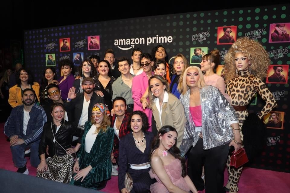 El encarpetado fue también una escena onírica, al congregar a drag queens, a mujeres trans y grandes estrellas del teatro, el cine y la televisión.
