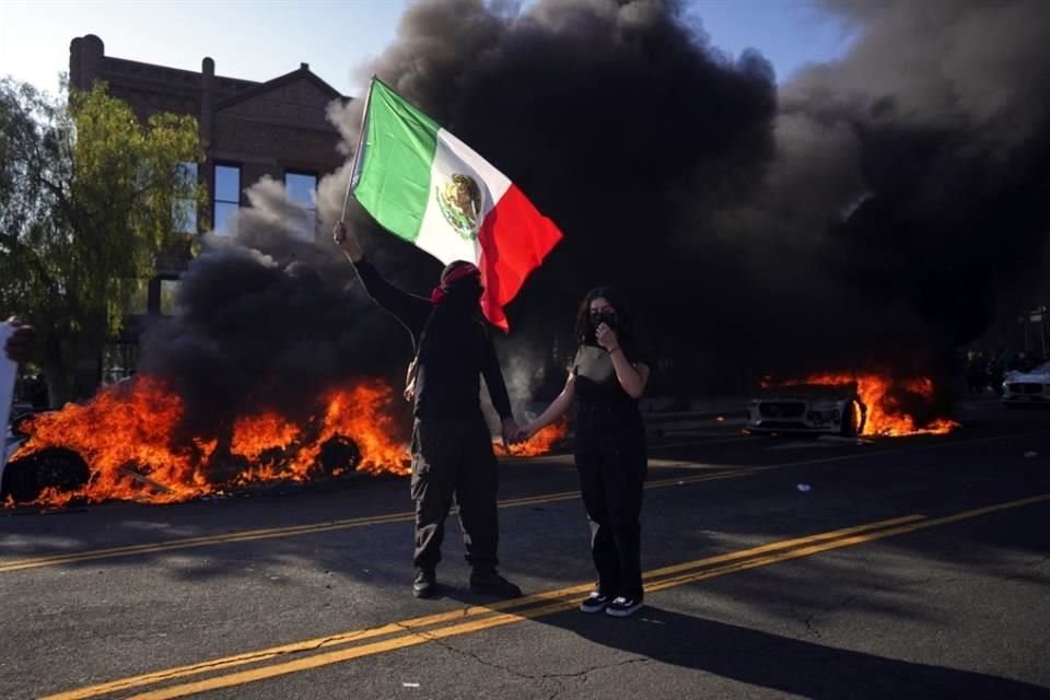 Las protestas incluso han subido de tono y ha habido altercados.