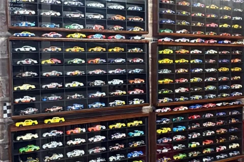 Impresionante la colección de Galindo.