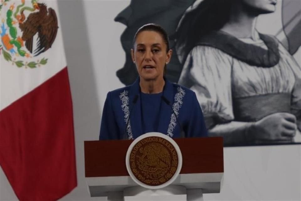 Claudia Sheinbaum, Presidenta de México.