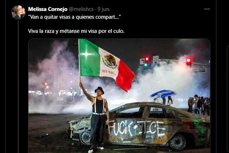 Este fue el mensaje que causó la reacción del subsecretario Landau.