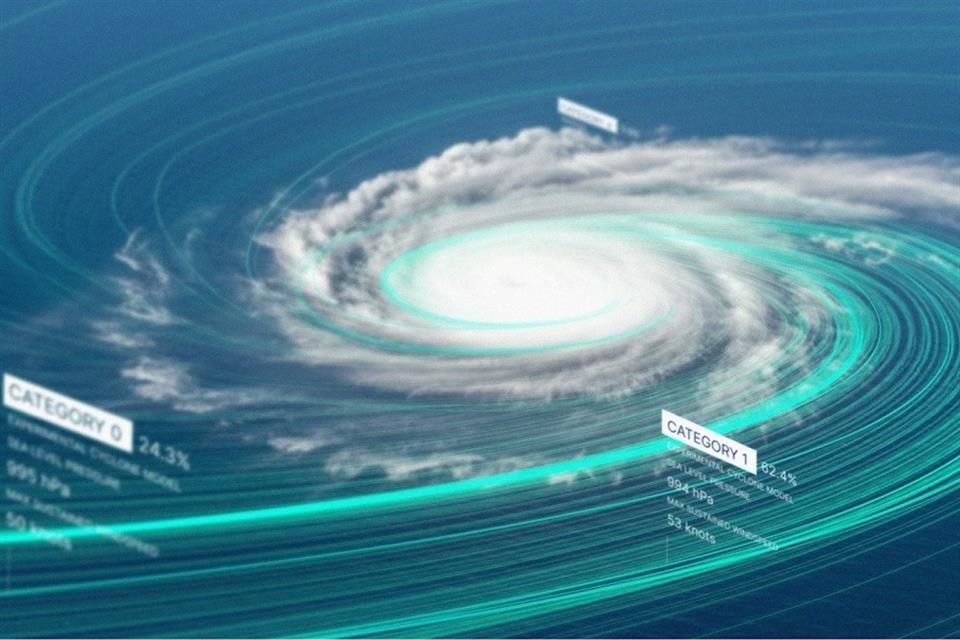 La IA de Google predice ciclones con más precisión y hasta 15 días antes que modelos climáticos sofisticados usados por el NHC.