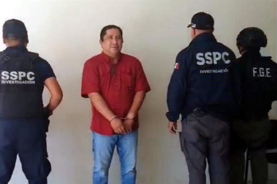 Hiram Llergo Latournerie, líder del PT en Teapa y excandidato a la alcaldía, fue detenido este jueves en Villahermosa por su presunta implicación en asociación delictuosa.