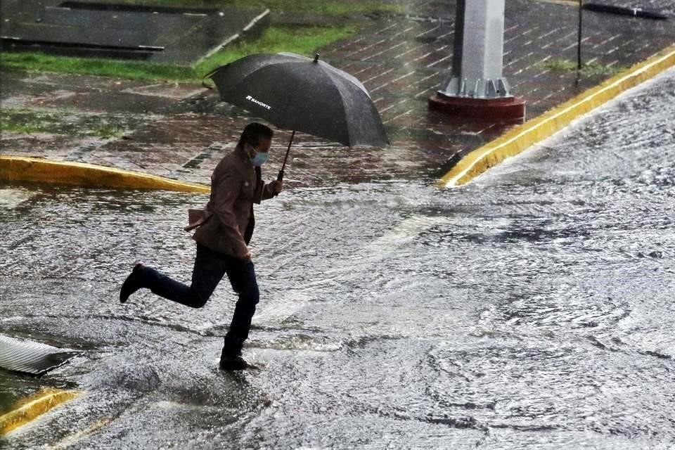 Se esperan lluvias intensas en la Zona Metropolitana de Guadalajara por con la llegada de 'Nora'.